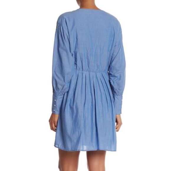 Joie • Robina V-Neck Blouson Sleeve Dress.Size XS - Picture 3 of 12